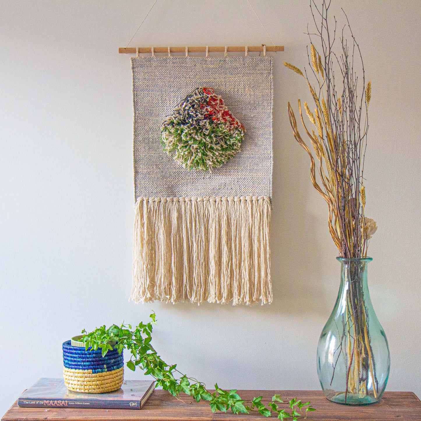 Handwoven Boho Wall Hanging