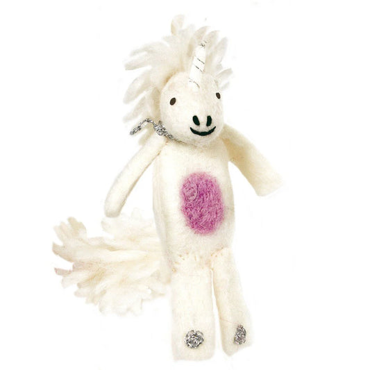 Felt Finger Puppet - Unicorn