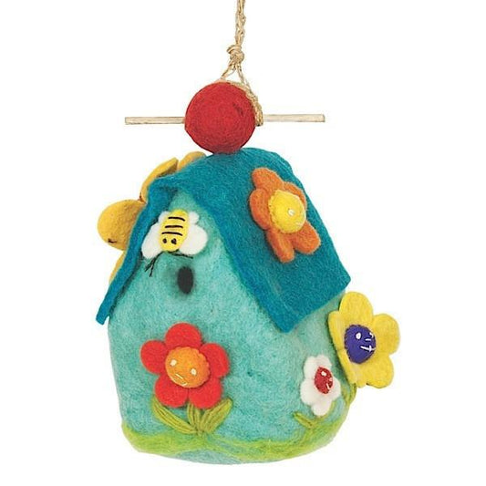 Felt Birdhouse - Flower House